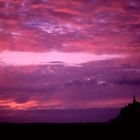 Sonnenuntergang am Mont St. Michel