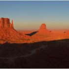 Sonnenuntergang am Monument Valley