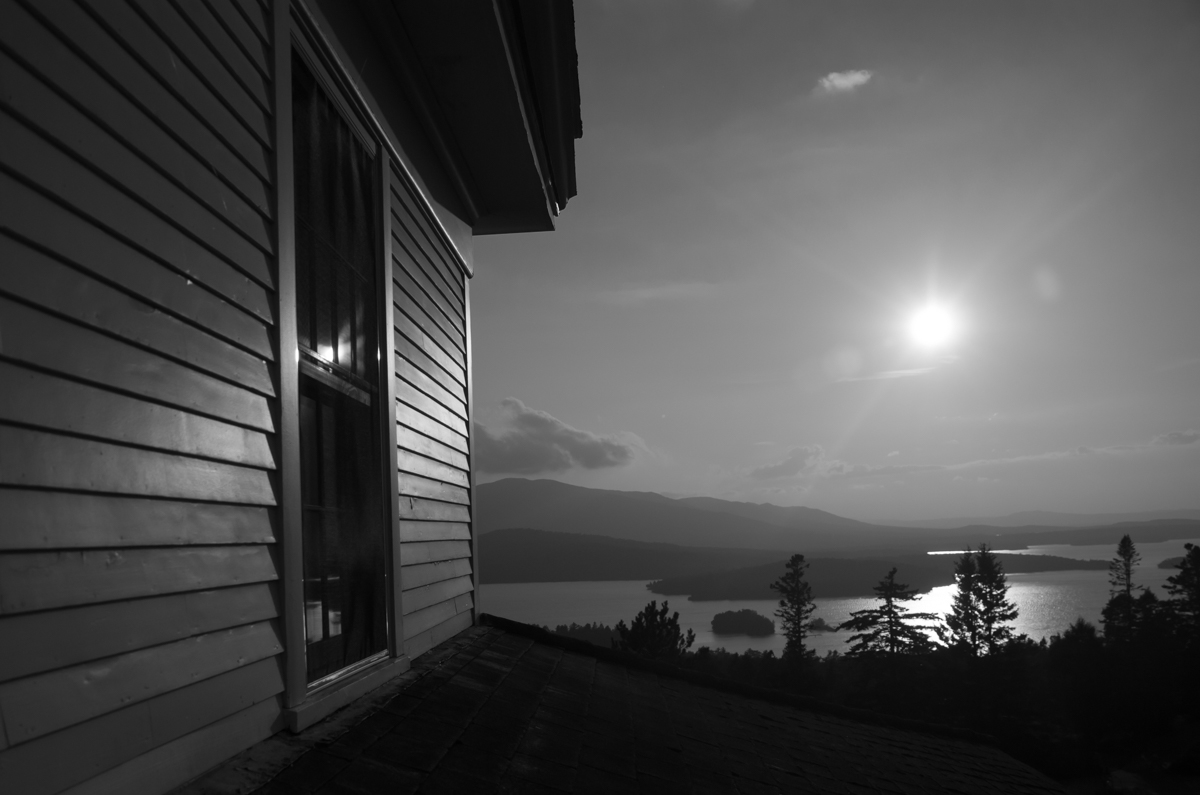 Sonnenuntergang am Moosehead Lake