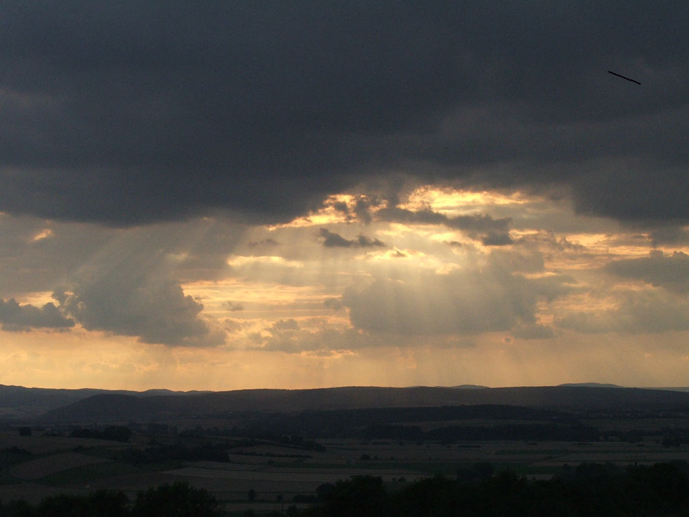 Sonnenuntergang am Mosenberg