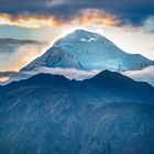 Sonnenuntergang am Mount Denali