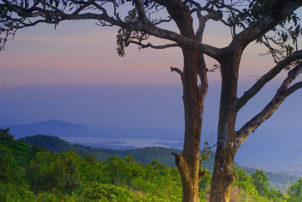 Sonnenuntergang am Mt. Popa