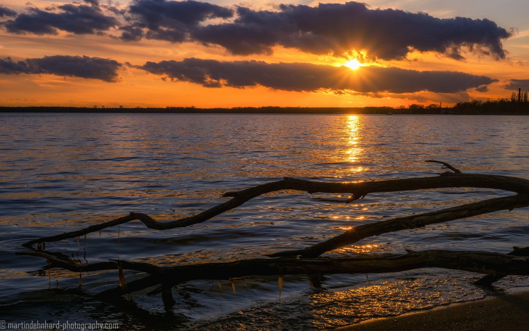 Sonnenuntergang am Müggelsee