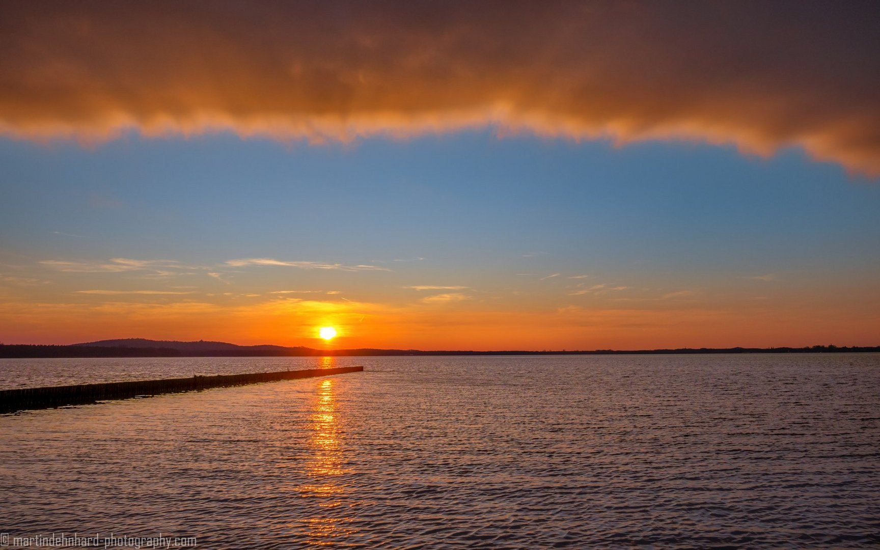 Sonnenuntergang am Müggelsee