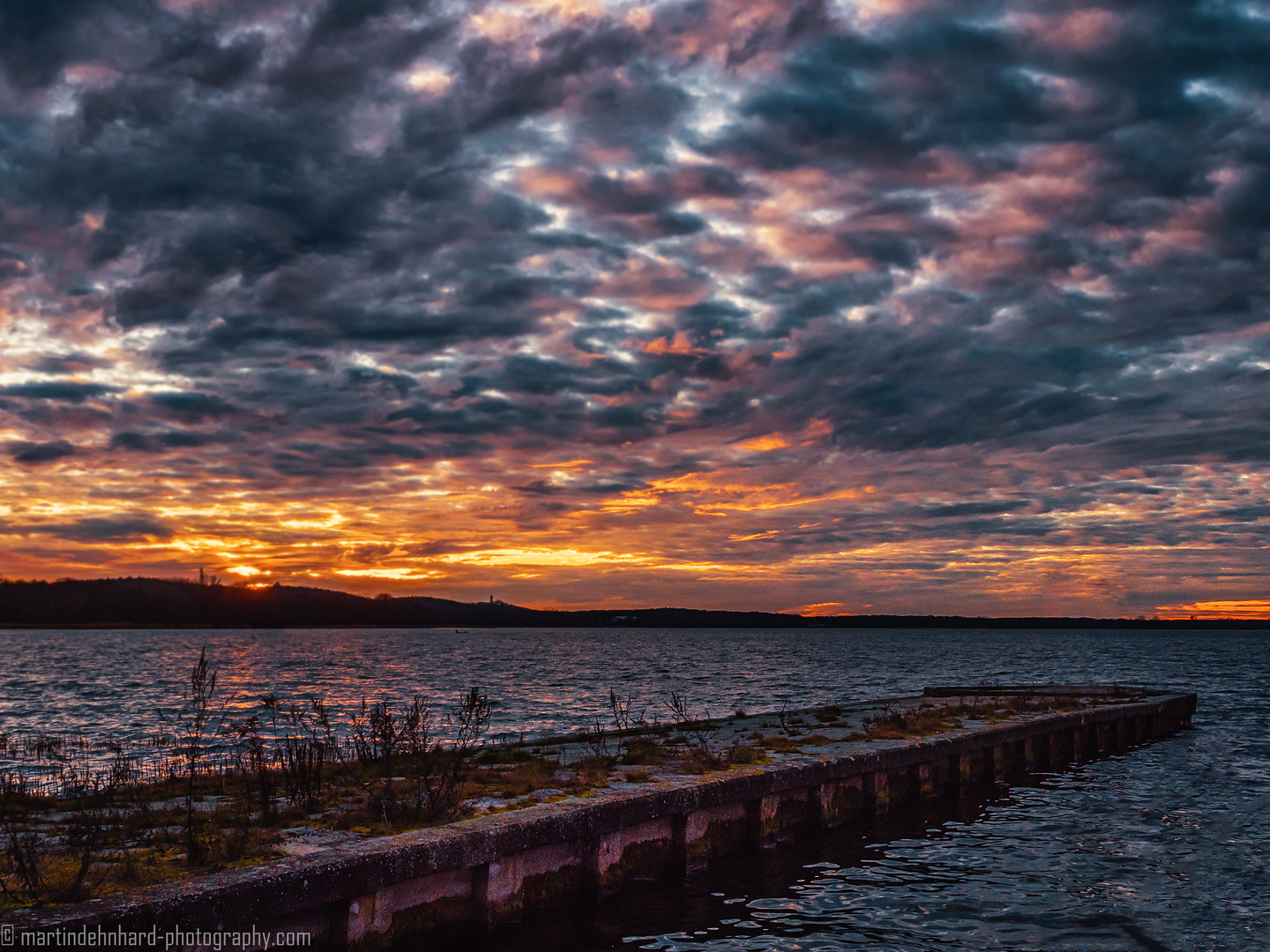 Sonnenuntergang am Müggelsee