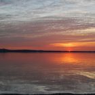 Sonnenuntergang am Müggelsee ( Berlin )