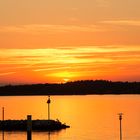 Sonnenuntergang am Mütitzsee