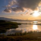 Sonnenuntergang am Myvatn