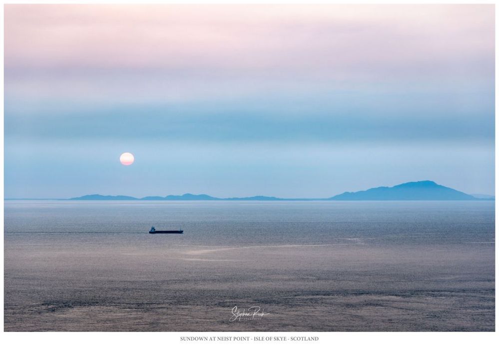 Sonnenuntergang am Neist Point, Isle of Skye, Schottland