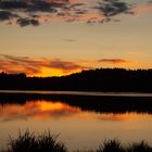 Sonnenuntergang am Neubäuer See