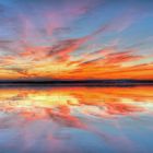 Sonnenuntergang am Neusiedler See