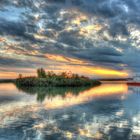 Sonnenuntergang am Neusiedler See