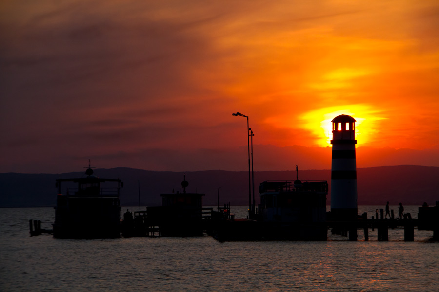 Sonnenuntergang am Neusiedlersee #2