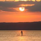 Sonnenuntergang am Neusiedlersee