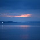 Sonnenuntergang am Neusiedlersee in Podersdorf Oktober 2015