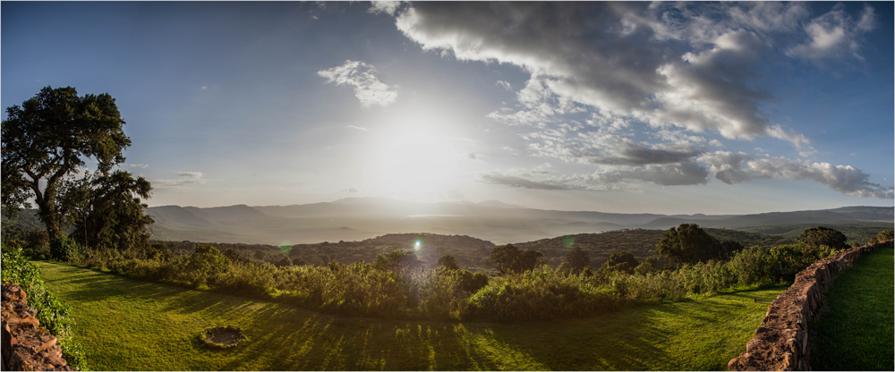 Sonnenuntergang am Ngorongoro