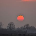 Sonnenuntergang am Niederhein