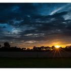 Sonnenuntergang am Niederrhein