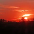 Sonnenuntergang am Niederrhein