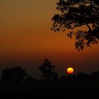 Sonnenuntergang am Niederrhein