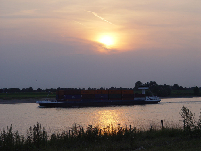 Sonnenuntergang am Niederrhein