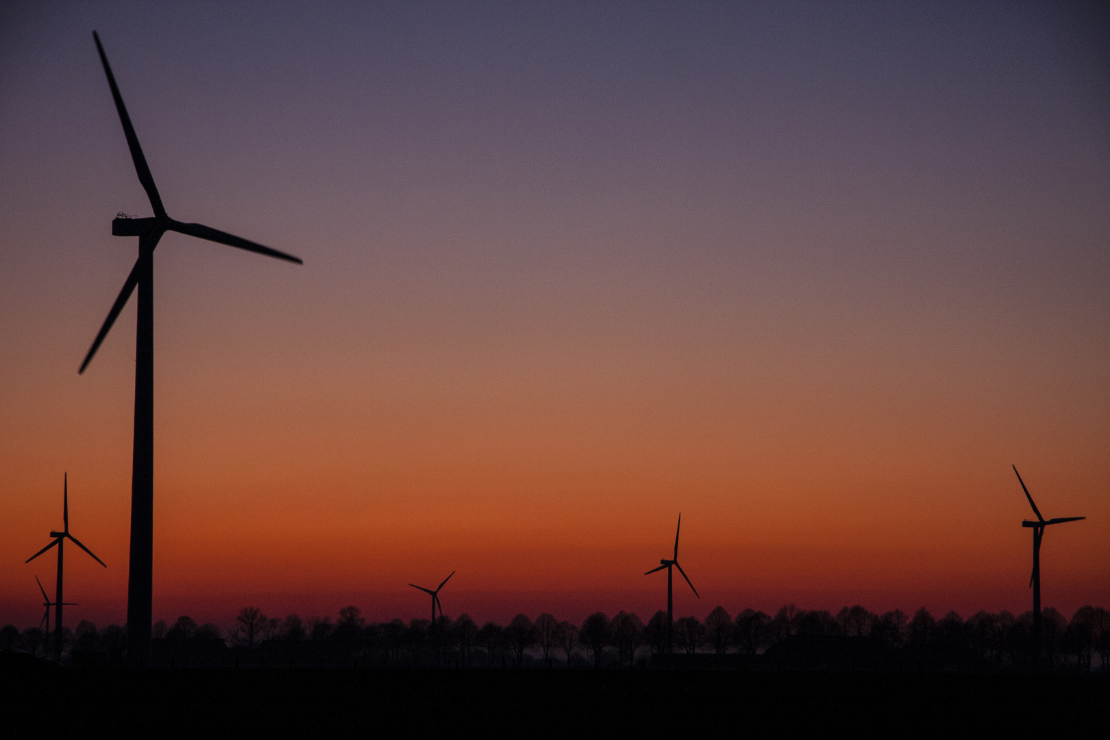 Sonnenuntergang am Niederrhein