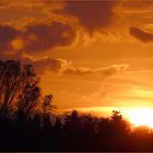 Sonnenuntergang am Niederrhein