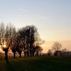 Sonnenuntergang am Niederrhein