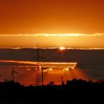 Sonnenuntergang am Niederrhein