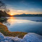 Sonnenuntergang am Niedersonthofner See