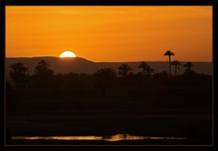 sonnenuntergang am nil