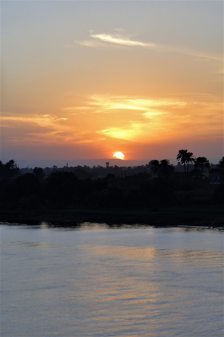 Sonnenuntergang am Nil