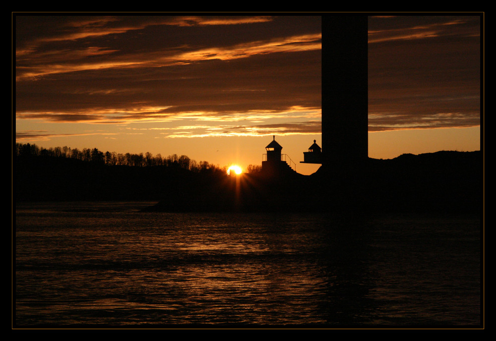 Sonnenuntergang am Nordatlantik