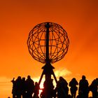 Sonnenuntergang am Nordkapp