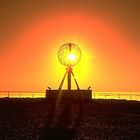 Sonnenuntergang am Nordkapp,