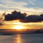 Sonnenuntergang am Nordmeer