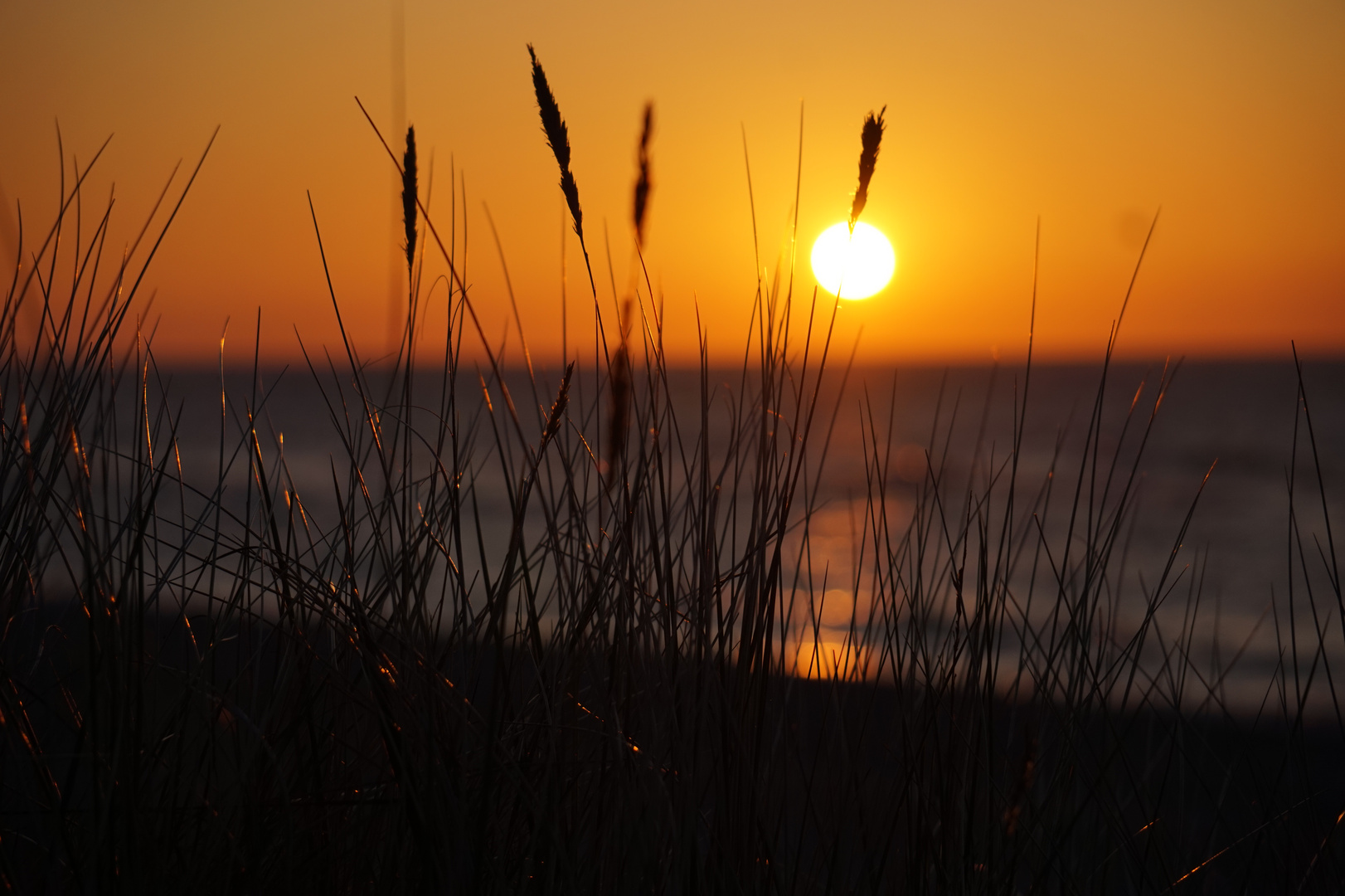 Sonnenuntergang am Nordstrand