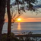 Sonnenuntergang am Nosara Strand