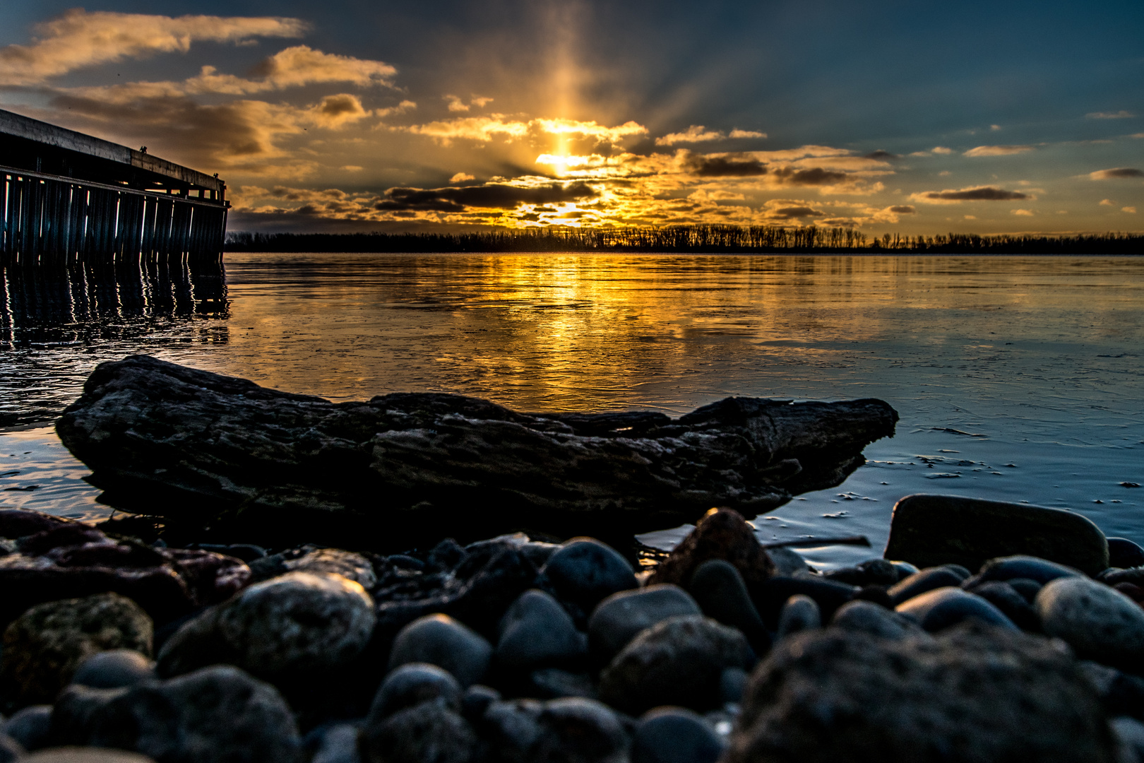 Sonnenuntergang am Ontariosee