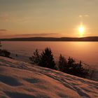 sonnenuntergang am oslofjord