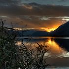 Sonnenuntergang am Ossiachersee