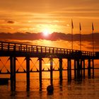 Sonnenuntergang am Ostseestrand