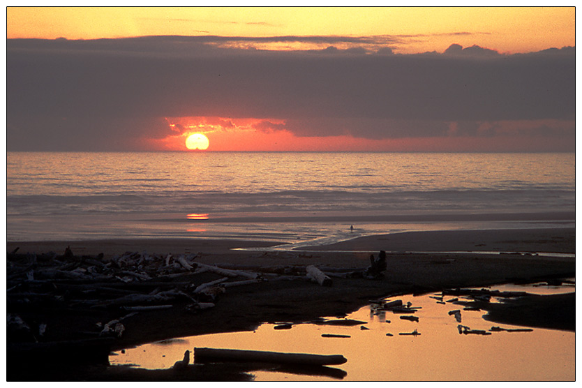 Sonnenuntergang am Pacific