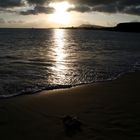 Sonnenuntergang am Papagayostrand Lanzarote