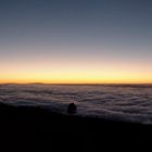 Sonnenuntergang am Parador de la Rosa (Teneriffa)