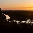 Sonnenuntergang am Paraná Fluß