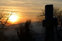 Sonnenuntergang am Pestkreuz