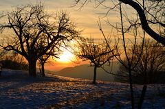 Sonnenuntergang am Pestkreuz