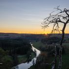 Sonnenuntergang am Petersgrat bei Joditz