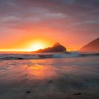 Sonnenuntergang am Pfeiffer Beach